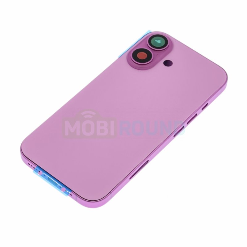 Корпус для Apple iPhone 16, розовый, AAA