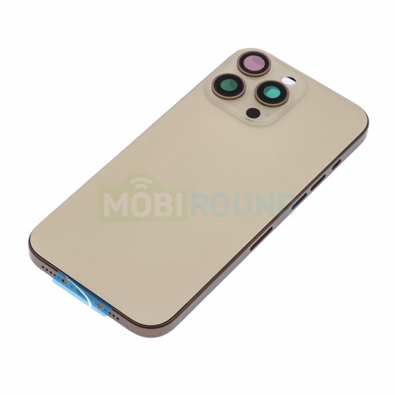 Корпус для Apple iPhone 16 Pro Max, золото, AA