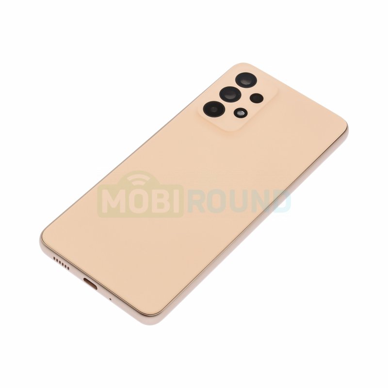 Корпус для Samsung A336 Galaxy A33 5G, персиковый