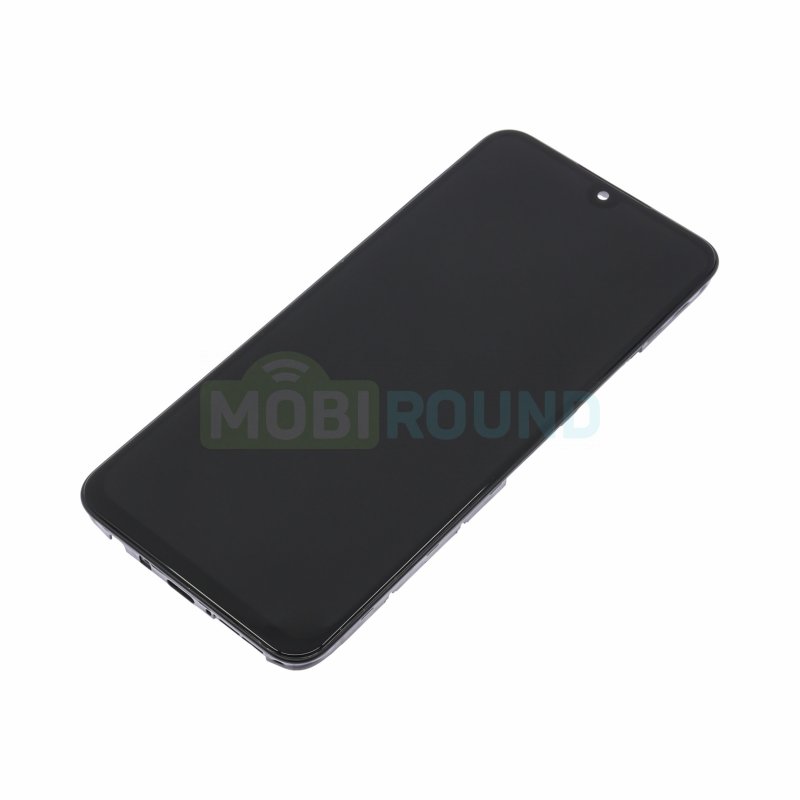 Дисплей для Infinix Note 12 Pro 4G / Note 12 (2023) (в сборе с тачскрином) в рамке, черный, AA