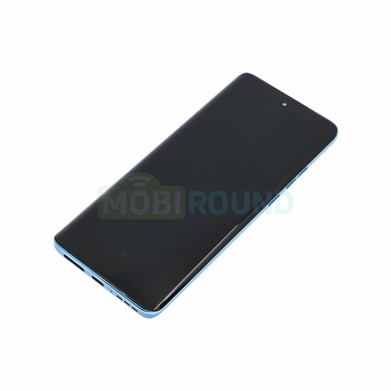 Дисплей для Motorola Edge 40 Neo 5G (в сборе с тачскрином) в рамке, зеленый, AAA