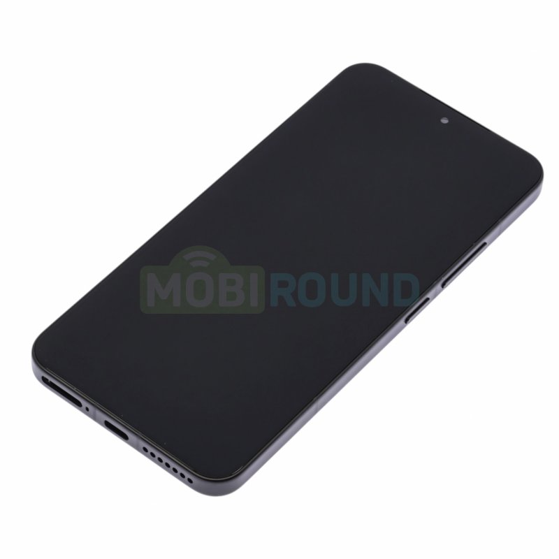 Дисплей для Xiaomi 15 5G (в сборе с тачскрином) в рамке, черный, 100%
