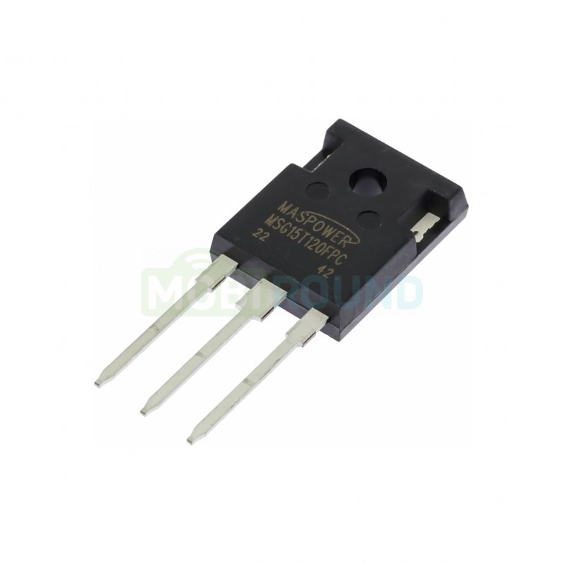 Биполярный транзистор (IGBT) Мaspower 1200 В/15 А (MSG15T120FPC (TO-247))