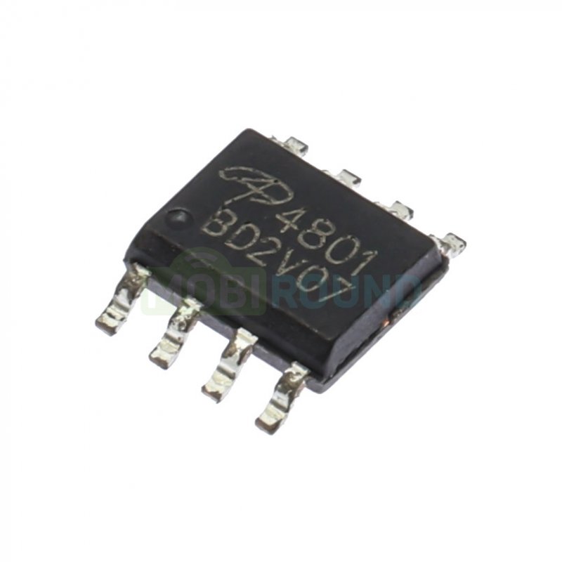 Полевой транзистор Alpha & Omega P-MOSFET 30 В/5 А (AO4801A (SO-8))