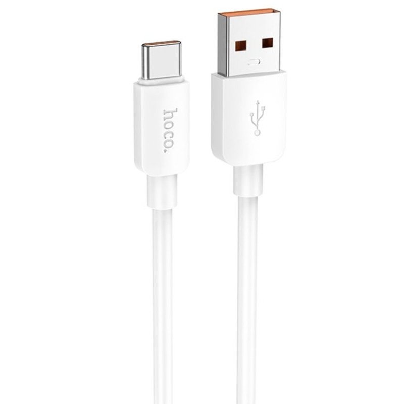 Дата-кабель Hoco X96 USB-Type-C (100 Вт) 1 м, белый