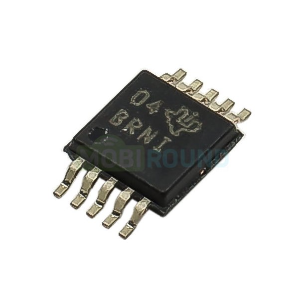 АЦП/ЦАП TI АЦП 12-бит 860 Гц 2-канала (ADS1114IDGSR (VSSOP-10)/BRNI)