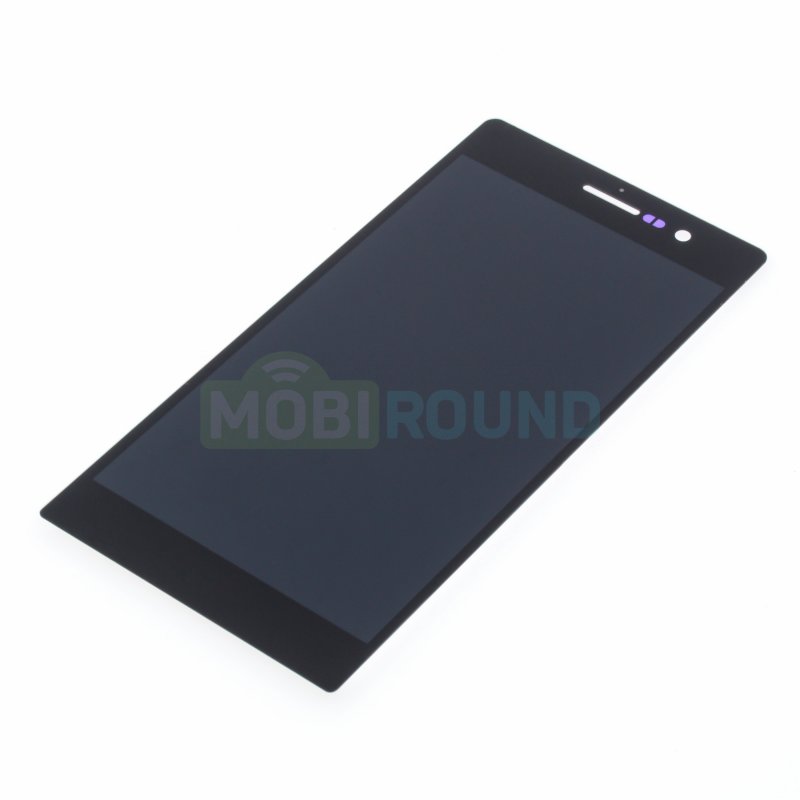 Дисплей для Huawei Ascend P7 4G (в сборе с тачскрином) черный