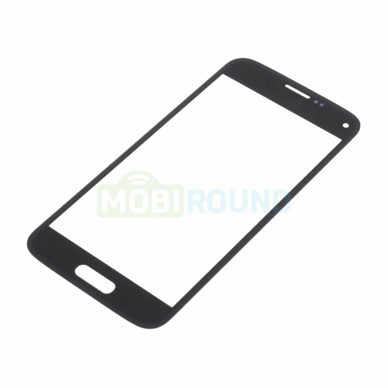 Стекло модуля для Samsung G800 Galaxy S5 mini, черный, AA