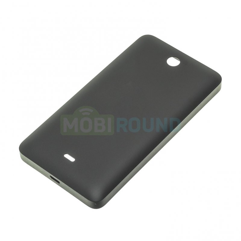 Задняя крышка для Microsoft Lumia 430 / Lumia 430 Dual, черный