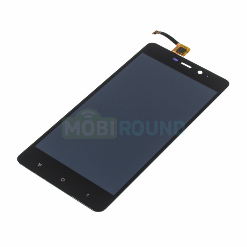 Дисплей для Xiaomi Redmi 4 Prime (Pro) (в сборе с тачскрином) черный, AA