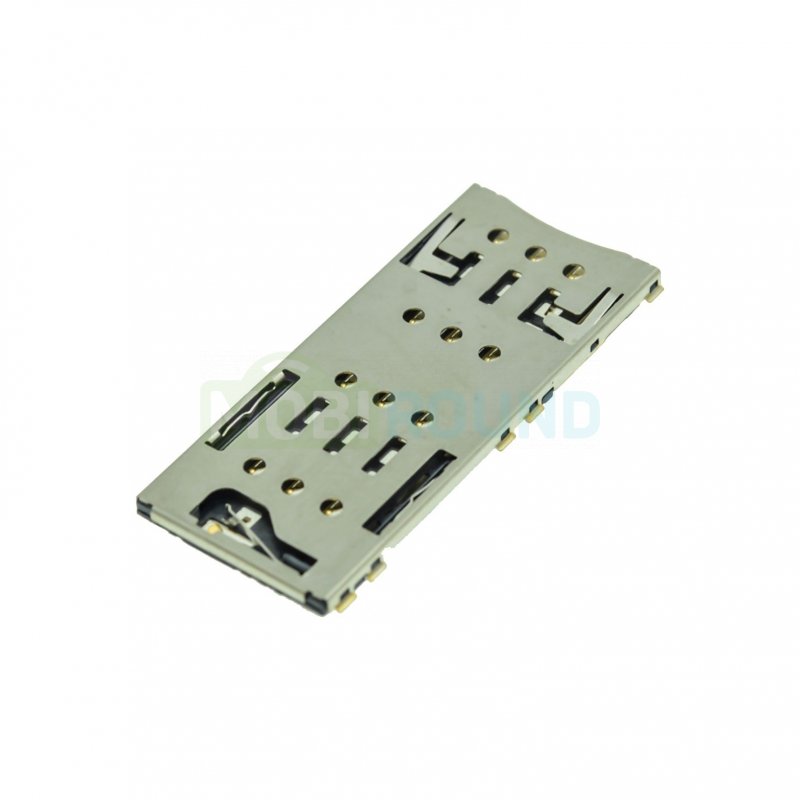Коннектор сим карты (SIM) для Sony E5506 Xperia C5 Ultra / F3211 Xperia XA Ultra / G3121 Xperia XA1 и др.