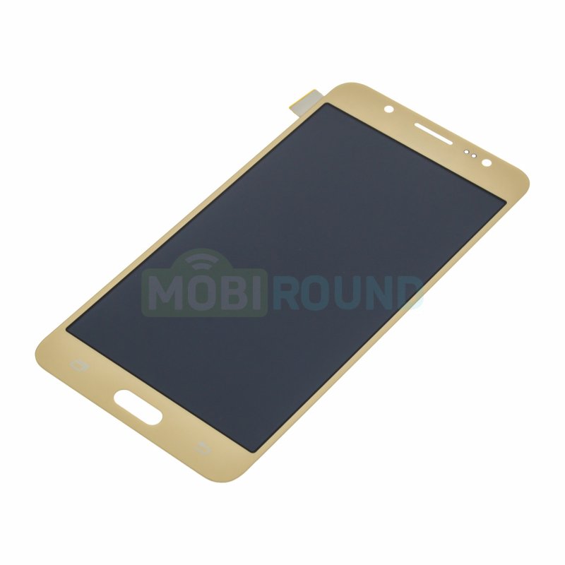 Дисплей для Samsung J510 Galaxy J5 (2016) (в сборе с тачскрином) золото, TFT
