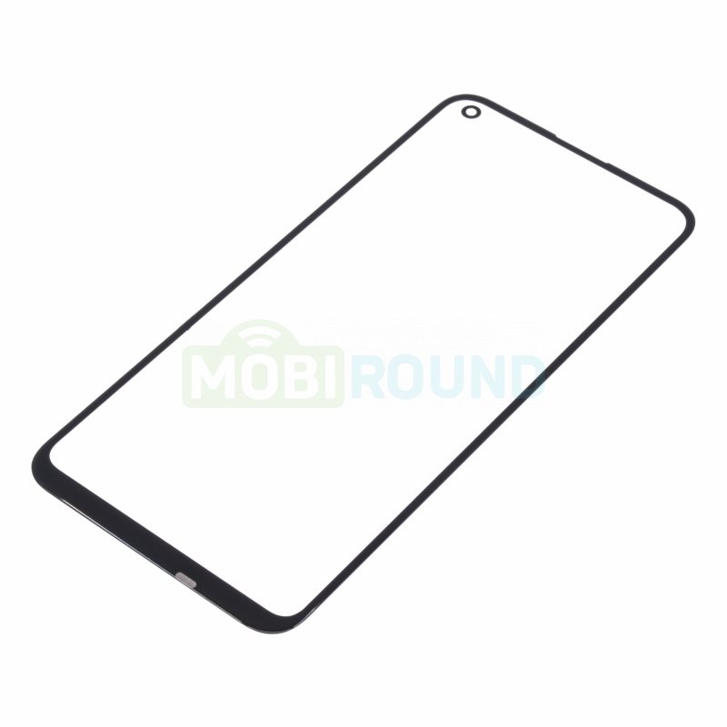 Стекло модуля для Huawei P40 Lite E 4G (ART-L29) Honor 9C 4G (AKA-L29) Y7p 4G (ART-L28 / AAA, черный