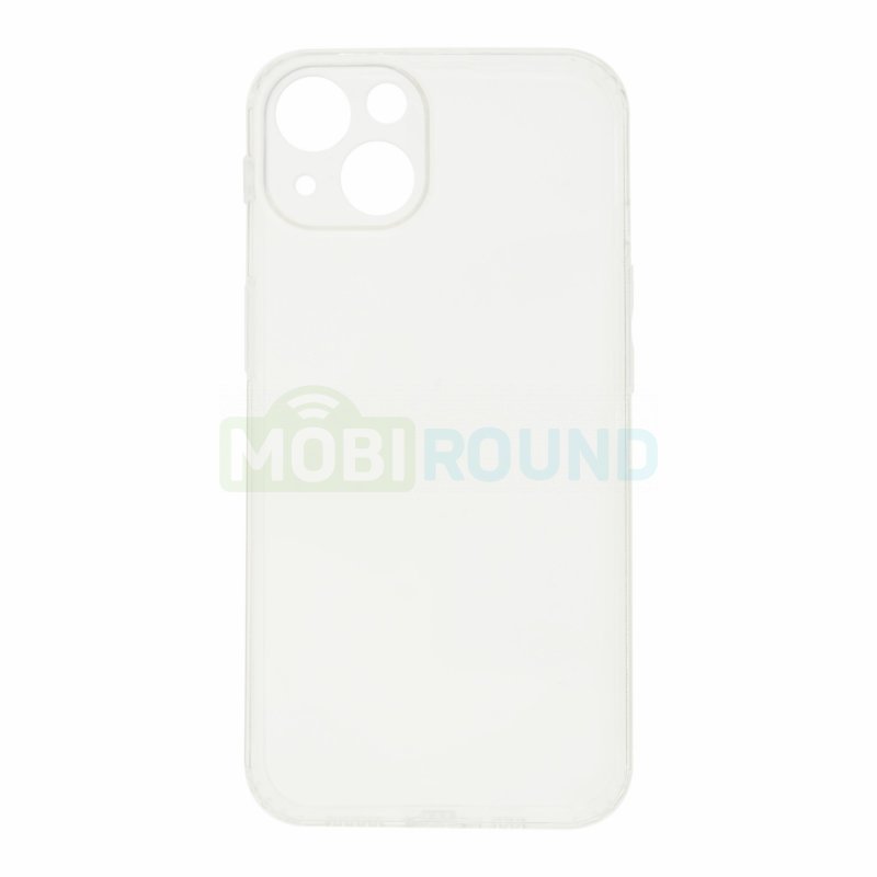 Силиконовый чехол Ultra Slim для Apple iPhone 13, прозрачный
