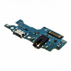 Шлейф для Samsung M215 Galaxy M21 / M307 Galaxy M30s / M315 Galaxy M31 с комп. + разъем зарядки + разъем гарнитуры + микрофон (premium)