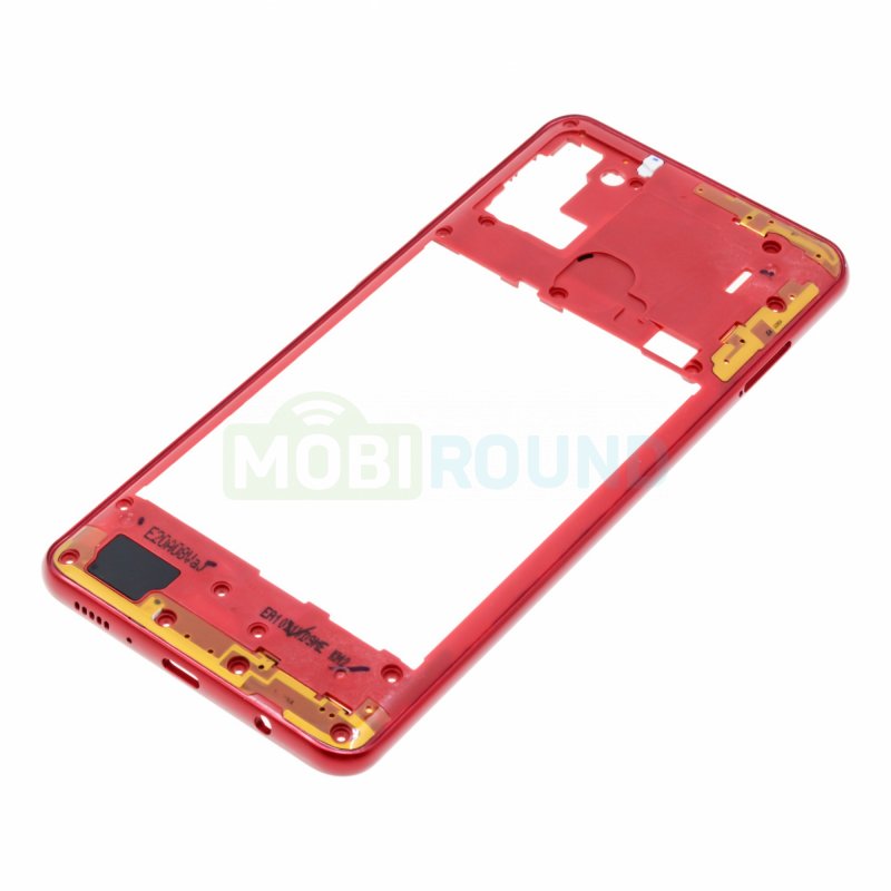 Средняя часть корпуса для Samsung A217 Galaxy A21s, красный