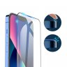 Противоударное стекло Hoco A31 для Apple iPhone 13 Pro Max / iPhone 14 Plus (полное покрытие / сеточка на динамик)
