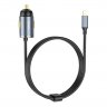 Автомобильное зарядное устройство (АЗУ) Hoco NZ7 QC 3.0 (USB) + кабель Lightning, 3 А