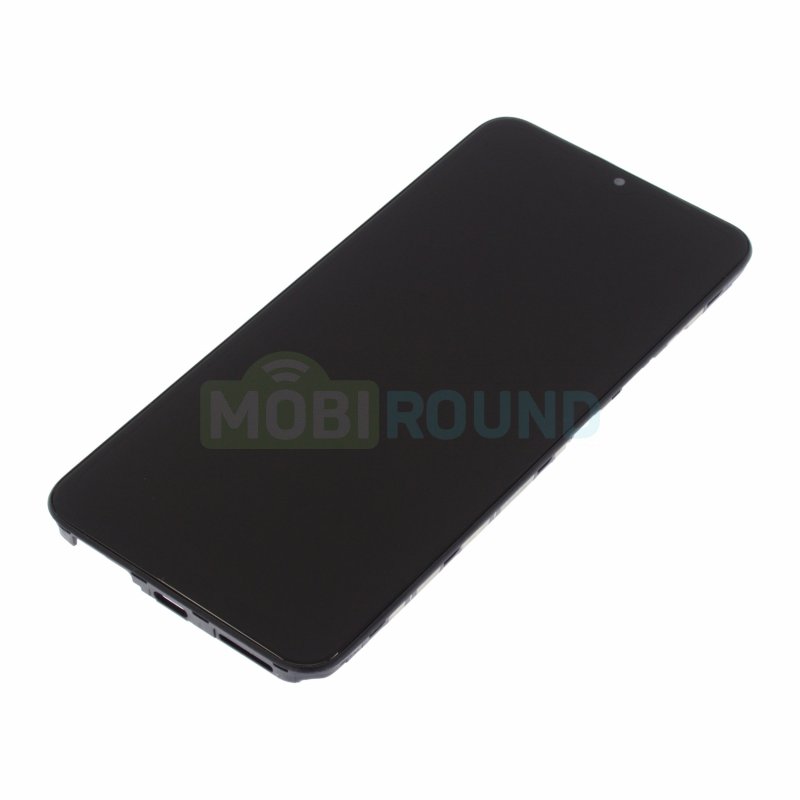 Дисплей для Xiaomi Redmi 9 / Redmi 9 Prime 4G (в сборе с тачскрином) в рамке, черный, 100%