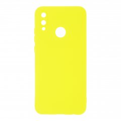Силиконовый чехол Silicone Case для Huawei Honor 10 Lite 4G (HRY-LX1) / P Smart (2019) 4G (POT-LX1) (желтый)