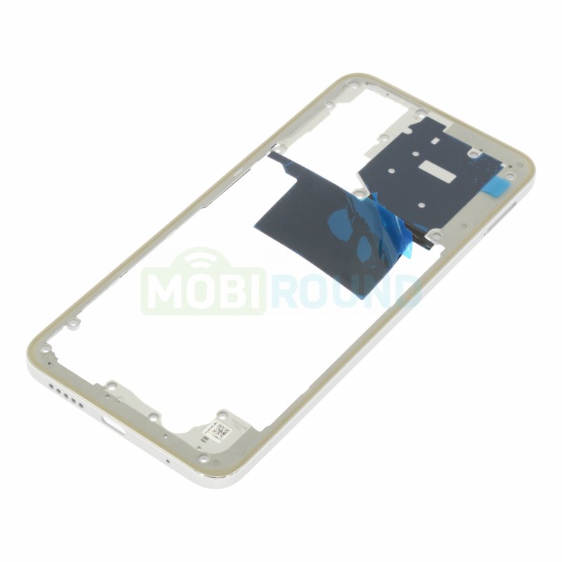 Средняя часть корпуса для Xiaomi Redmi Note 11 4G / Redmi Note 11S 4G, серебро