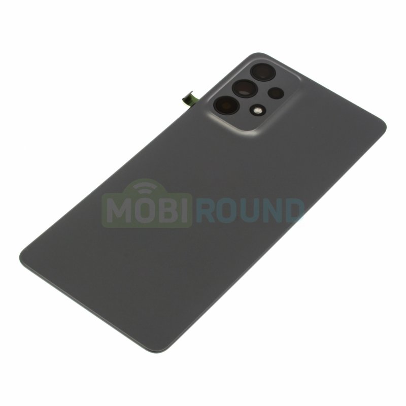 Задняя крышка для Samsung A736 Galaxy A73 5G, черный, AAA