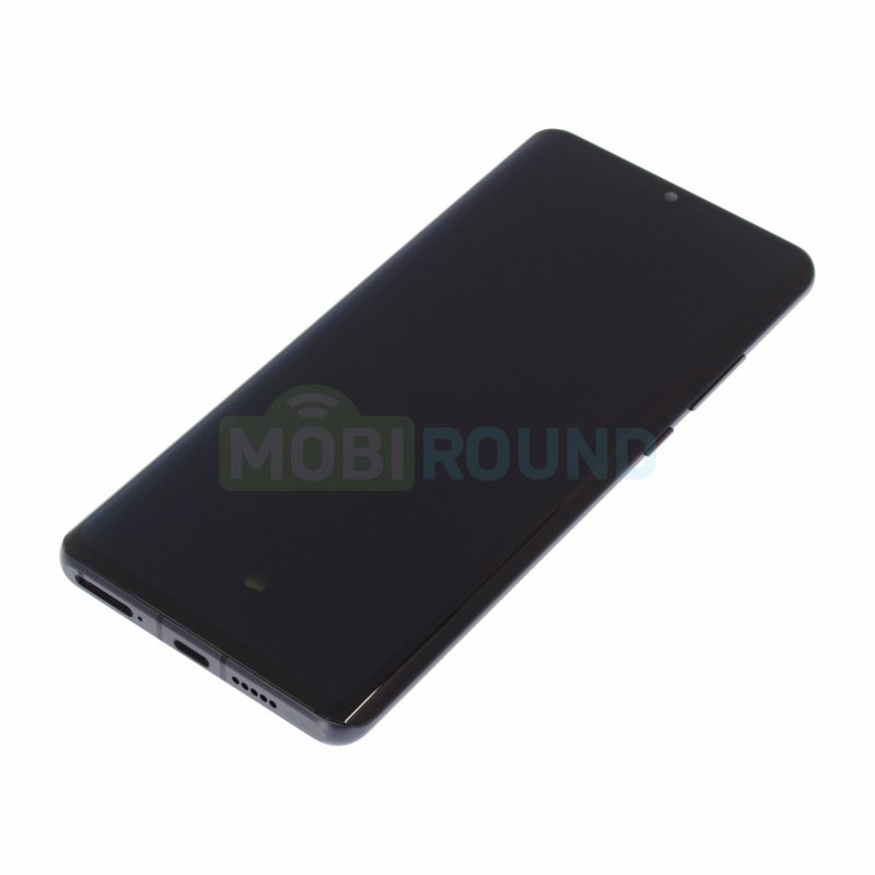 Дисплей для Huawei P30 Pro 4G (VOG-L29) (в сборе с тачскрином) в рамке, черный, 100%