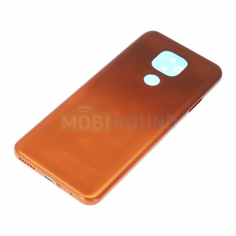 Задняя крышка для Motorola Moto E7 Plus, коричневый