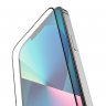 Противоударное стекло Hoco A26 для Apple iPhone 13 mini (полное покрытие / защита от пыли / сеточка на динамик)