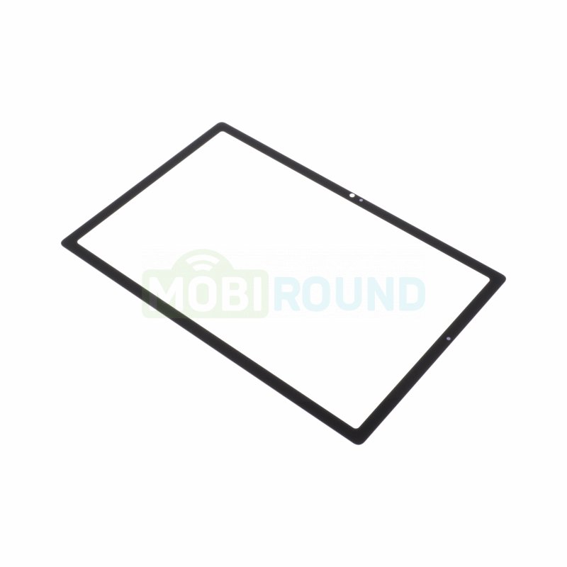 Стекло модуля + OCA для Samsung Galaxy Tab A8 10.5 (2021) черный, AA