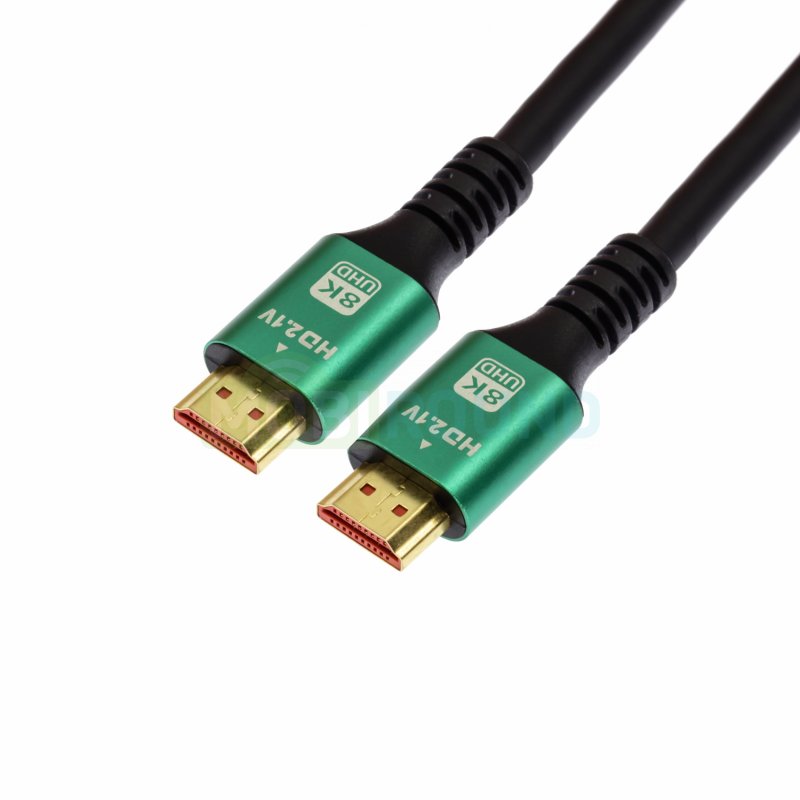 Кабель HDMI-HDMI (UltraHD) (8K) 3 м, зеленый