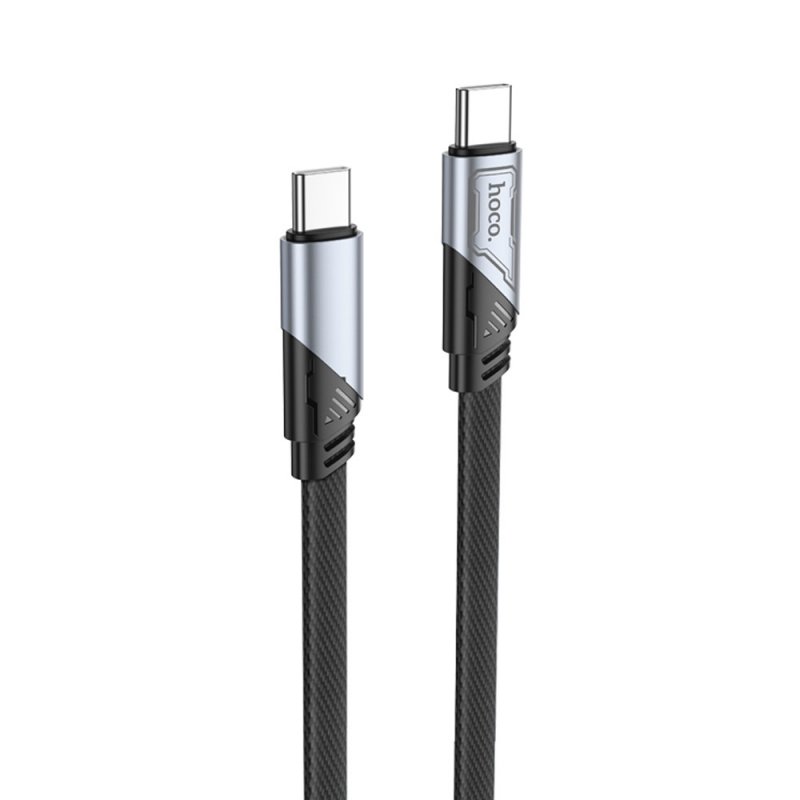 Дата-кабель Hoco U119 Type-C-Type-C (60 Вт) 1.2 м, черный