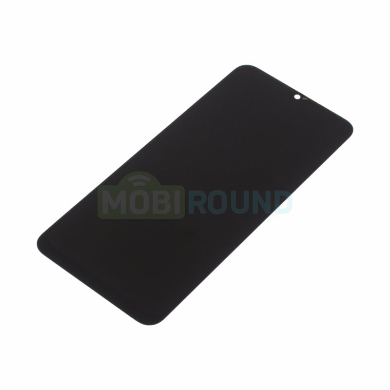 Дисплей для Realme C30s (в сборе с тачскрином) черный, 100%