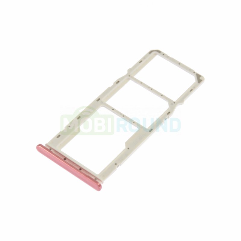 Держатель сим карты (SIM) для Samsung A045 Galaxy A04, розовый