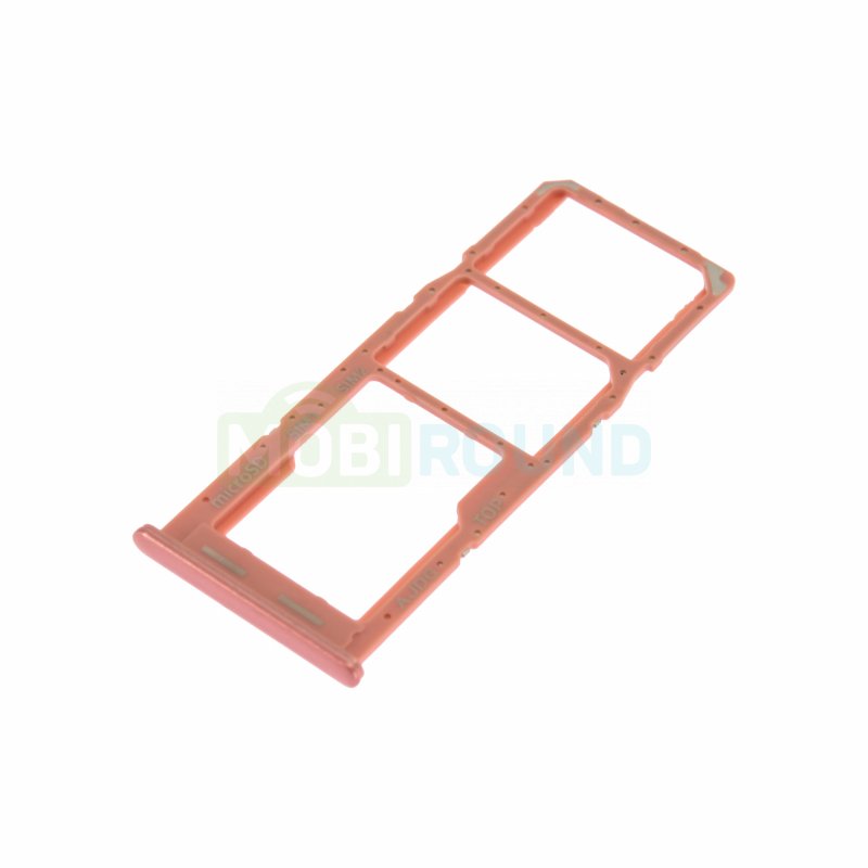 Держатель сим карты (SIM) для Samsung A047 Galaxy A04s, розовый