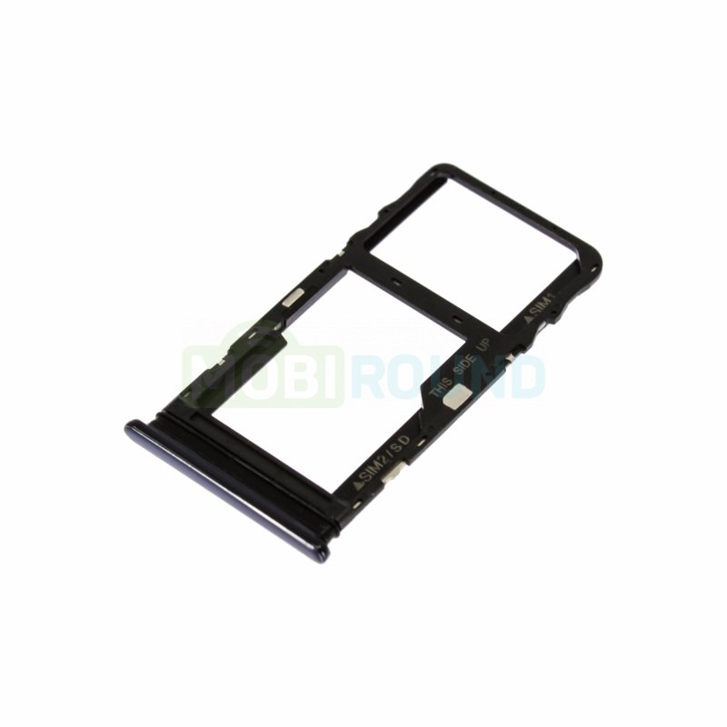 Держатель сим карты (SIM) для TCL 10L (T770) синий