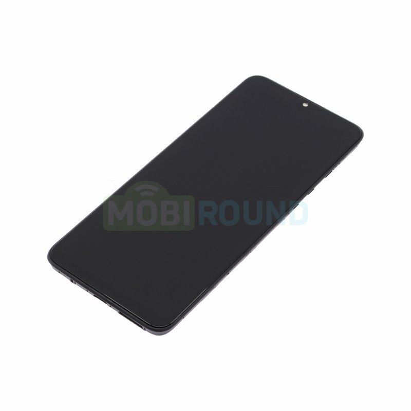 Дисплей для TCL 20 SE (в сборе с тачскрином) в рамке, черный, AAA