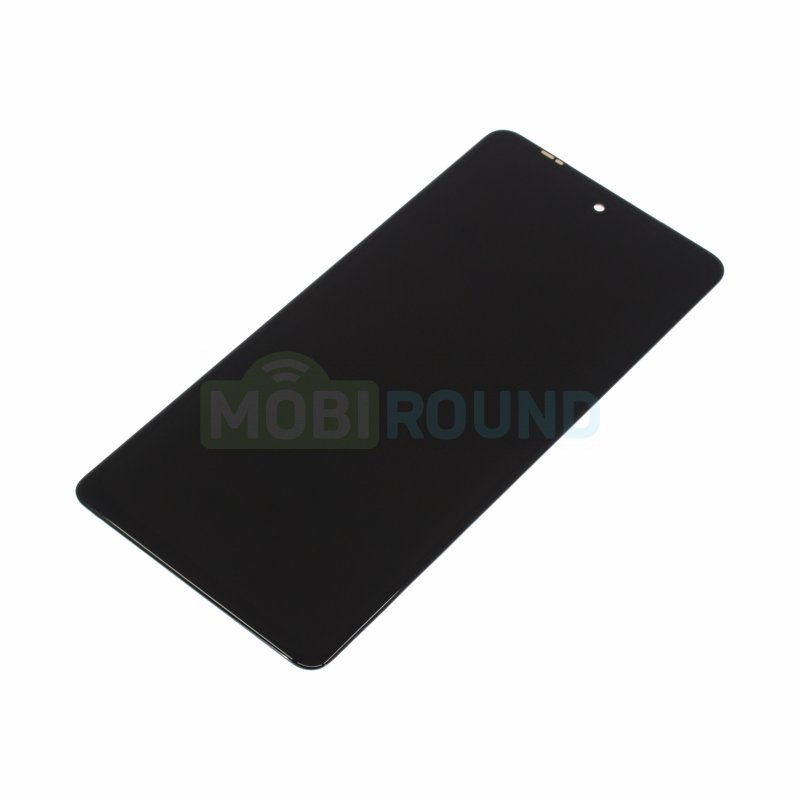 Дисплей для Motorola Edge 20 (в сборе с тачскрином) черный, AA