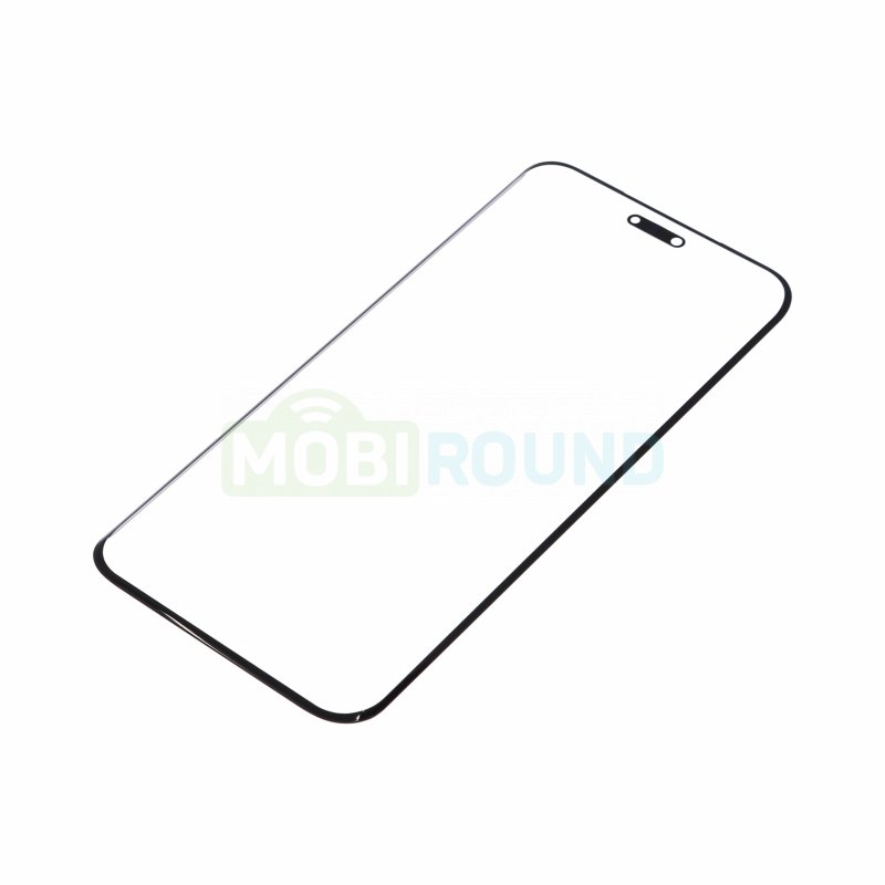 Стекло модуля + OCA для Honor Magic6 Pro 5G, черный, AAA