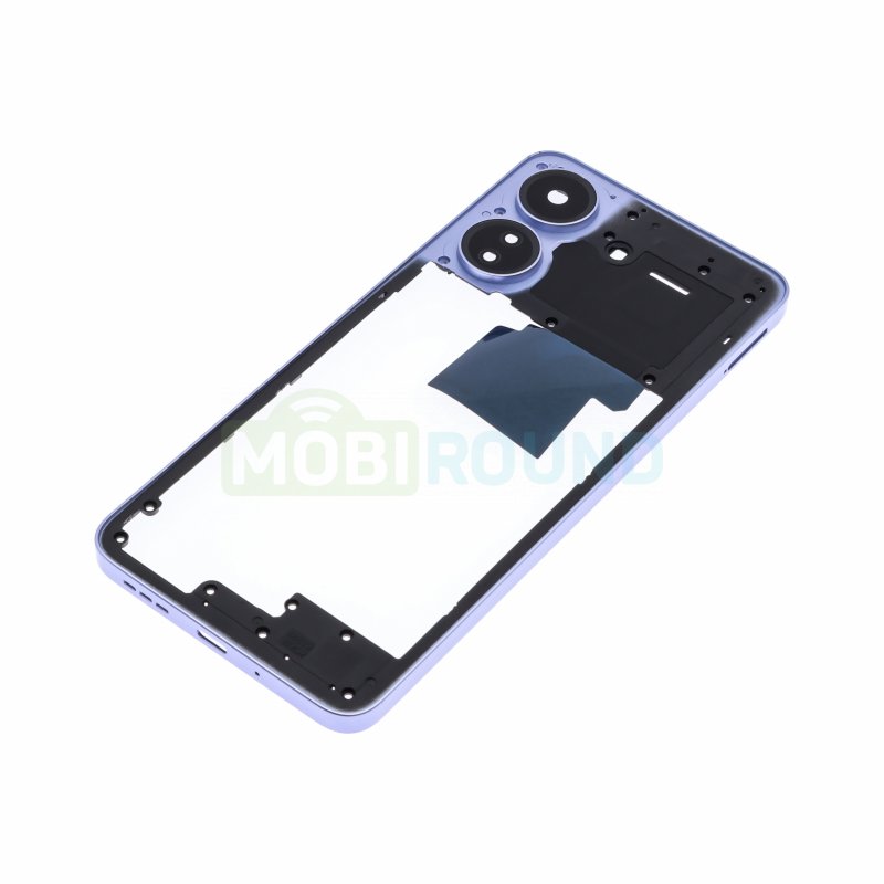 Средняя часть корпуса для POCO C65 4G, фиолетовый
