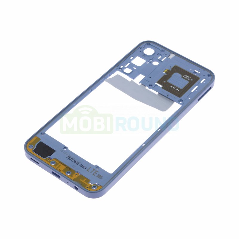 Средняя часть корпуса для Samsung A155 Galaxy A15 4G / A156 Galaxy A15 5G, синий