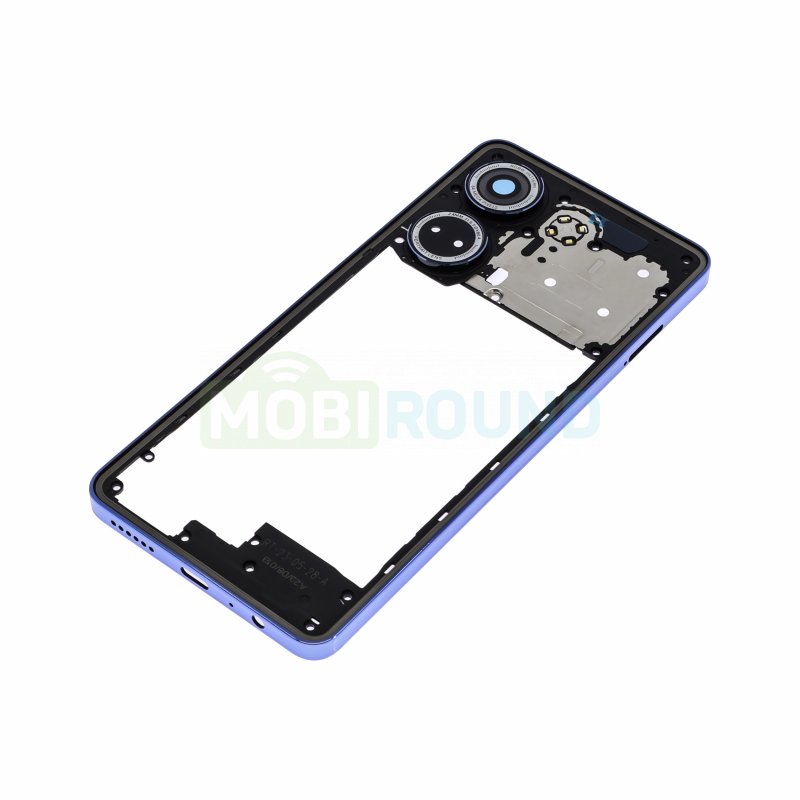 Средняя часть корпуса для Tecno Camon 20 4G / Camon 20 Pro 4G, синий