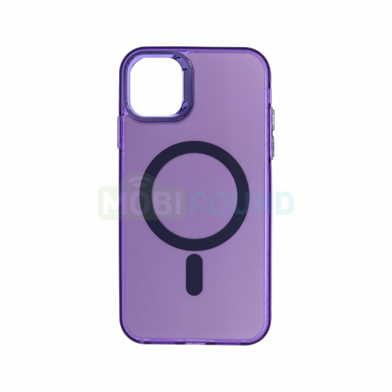 Силиконовый чехол Activ SM025 (MagSafe) для Apple iPhone 11, фиолетовый