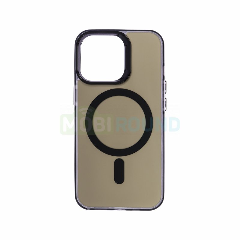 Силиконовый чехол Activ SM025 (MagSafe) для Apple iPhone 13 Pro, черный