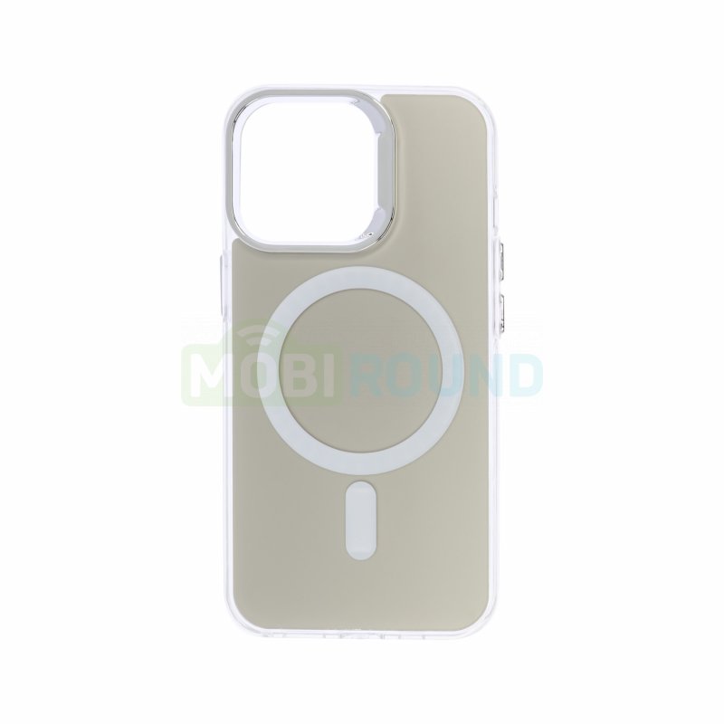 Силиконовый чехол Activ SM025 (MagSafe) для Apple iPhone 13 Pro, белый