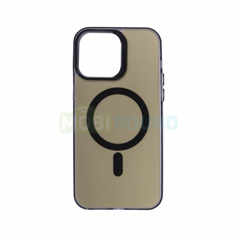 Силиконовый чехол Activ SM025 (MagSafe) для Apple iPhone 14 Pro Max, черный
