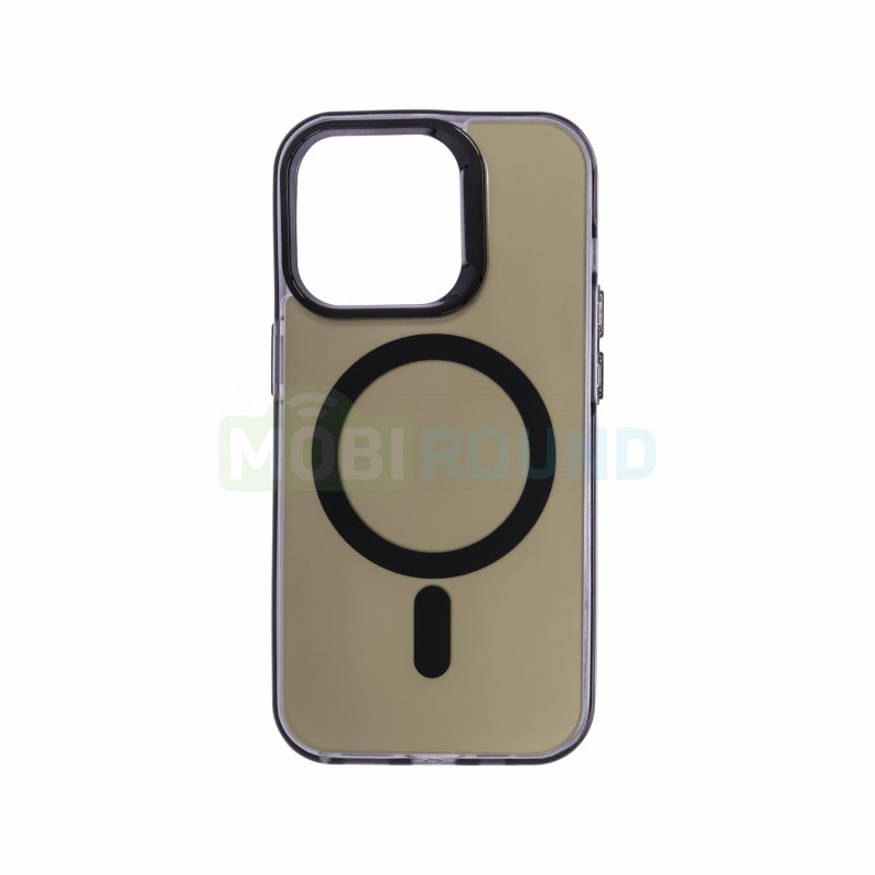 Силиконовый чехол Activ SM025 (MagSafe) для Apple iPhone 14 Pro, черный