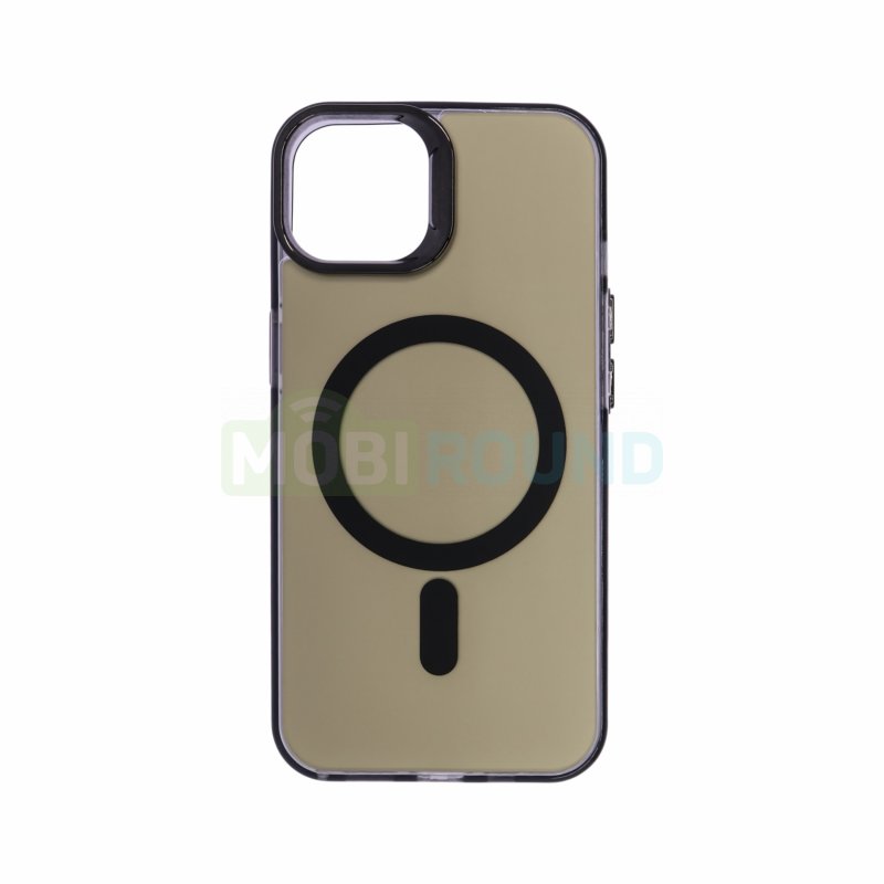 Силиконовый чехол Activ SM025 (MagSafe) для Apple iPhone 14 / iPhone 13, черный