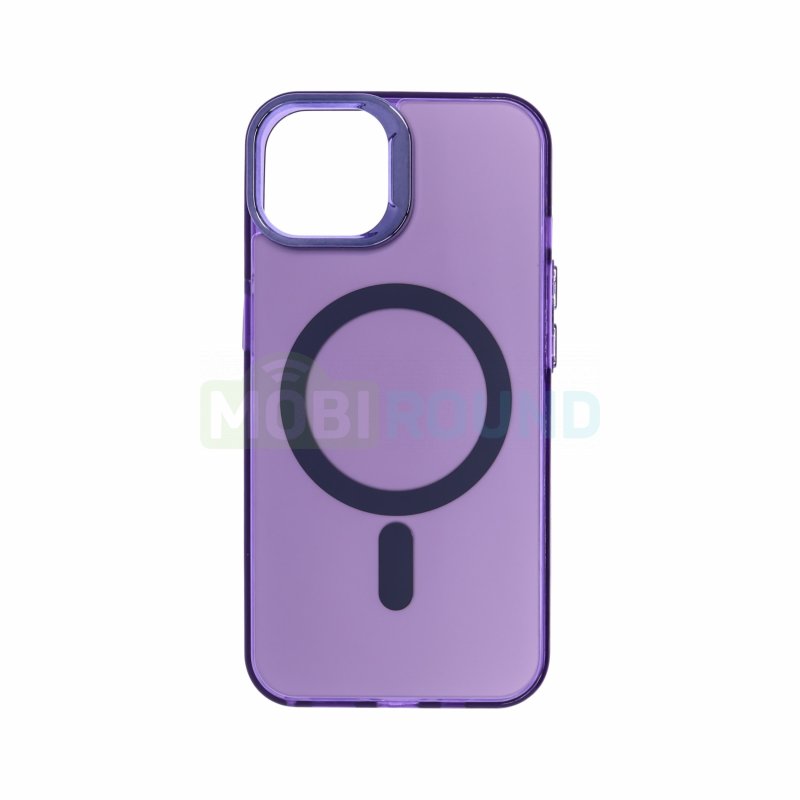 Силиконовый чехол Activ SM025 (MagSafe) для Apple iPhone 14 / iPhone 13, фиолетовый