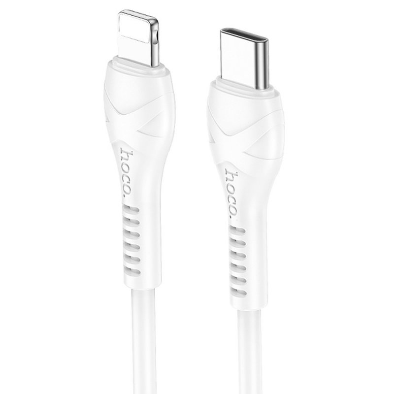 Дата-кабель Hoco X37 Type-C-Lightning, 1 м, белый